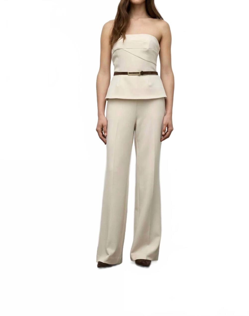 NEW IRIS SETLAKWE women's wide leg pant in bone